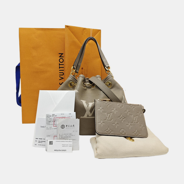 BUNDLE Monogram Calfskin Gray