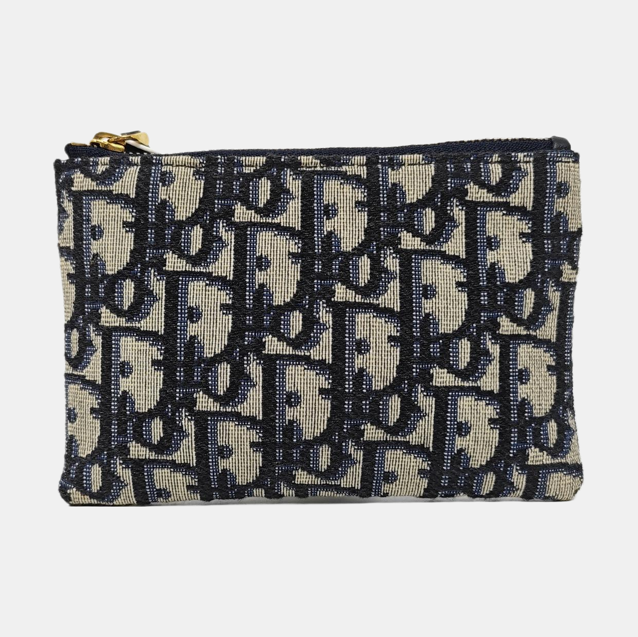 Oblique Canvas Wallet Blue