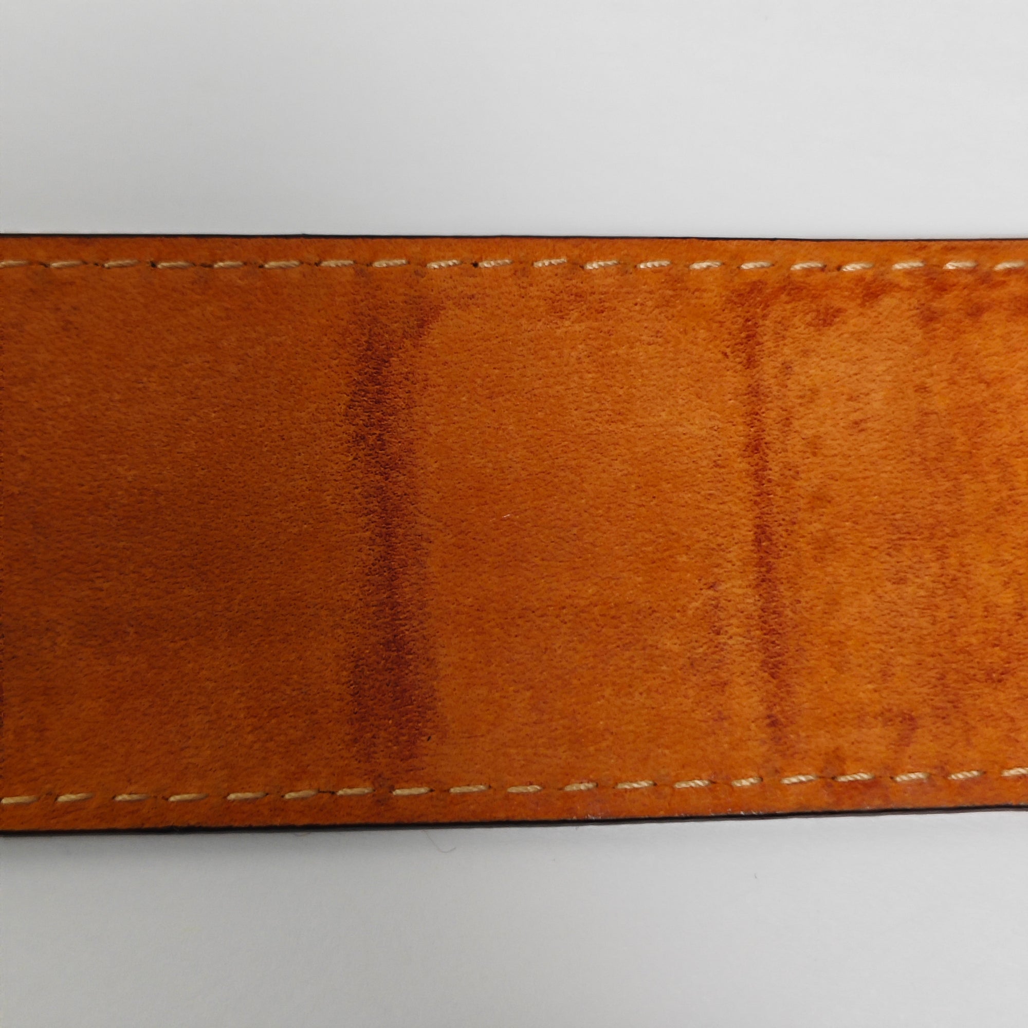 Coated Canvas Belt Brown