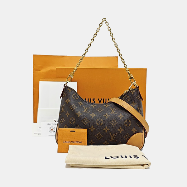 BOULOGNE Monogram Coated Canvas Brown