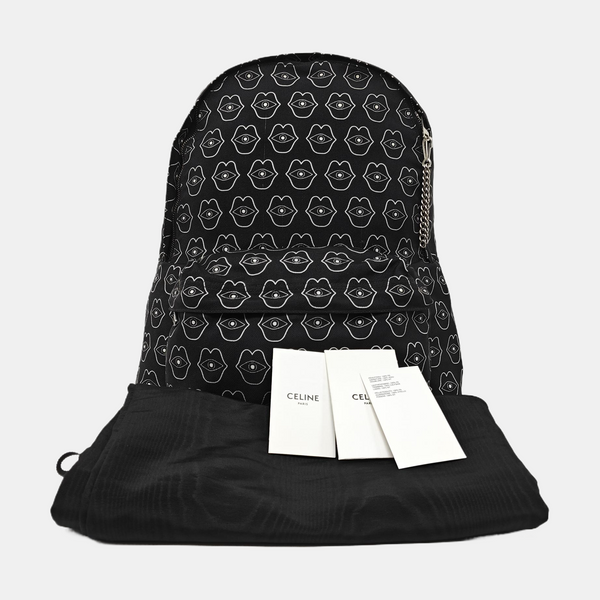Nylon Backpack Medium Black