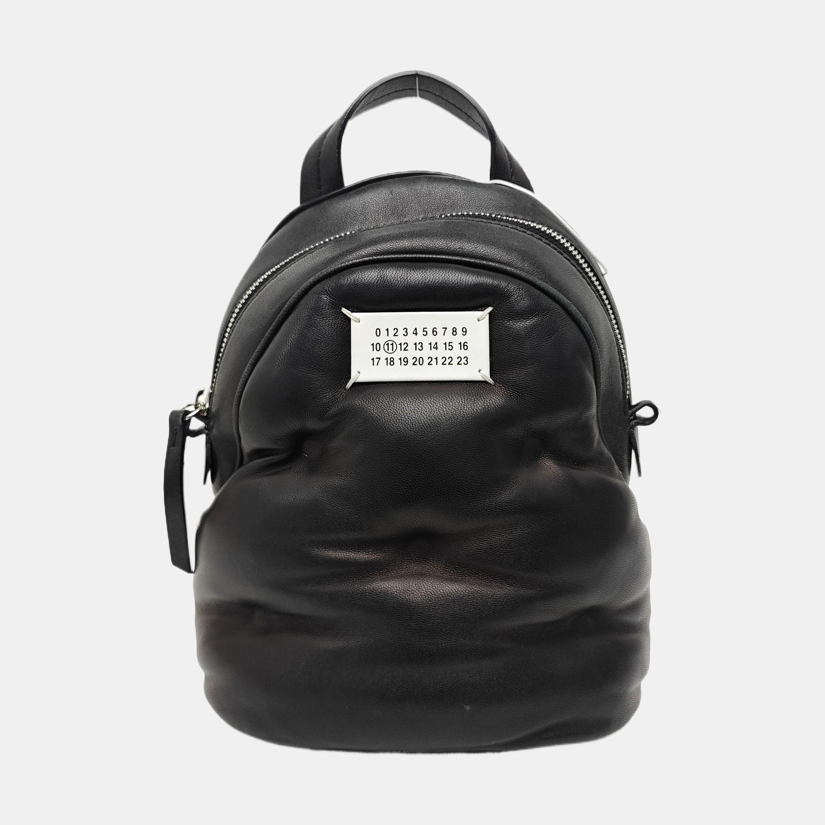 Leather Backpack Black