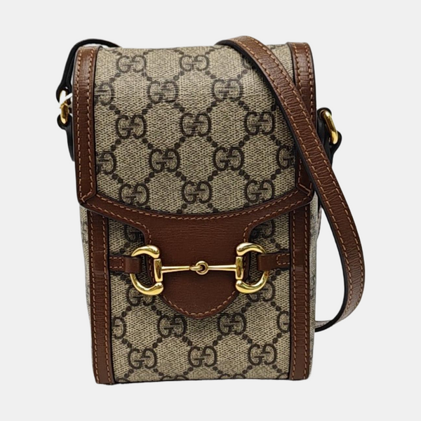 Horsebit 1955 Mini Coated Canvas Beige