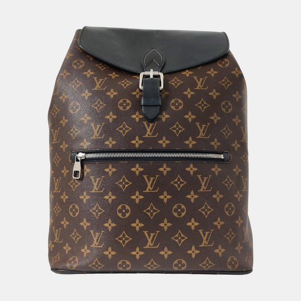 PALK Monogram Coated Canvas Brown