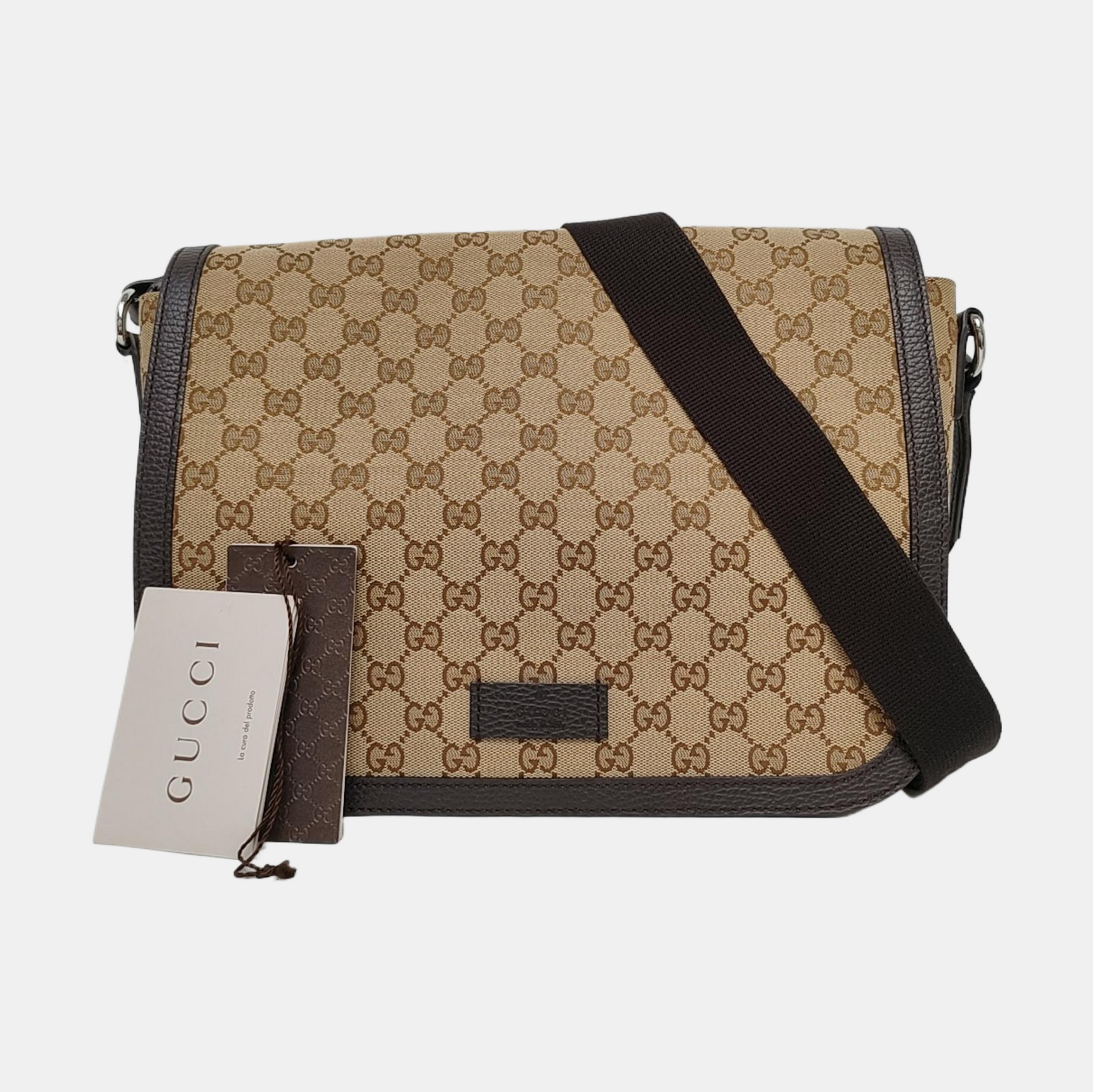 Guccissima Monogram Canvas Brown
