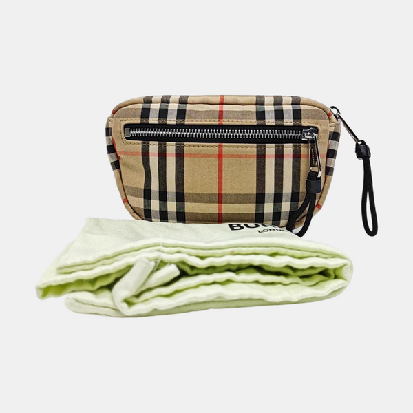 Canvas Belt Bag Small Beige