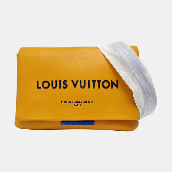 Calfskin Shoulder Bag Yellow