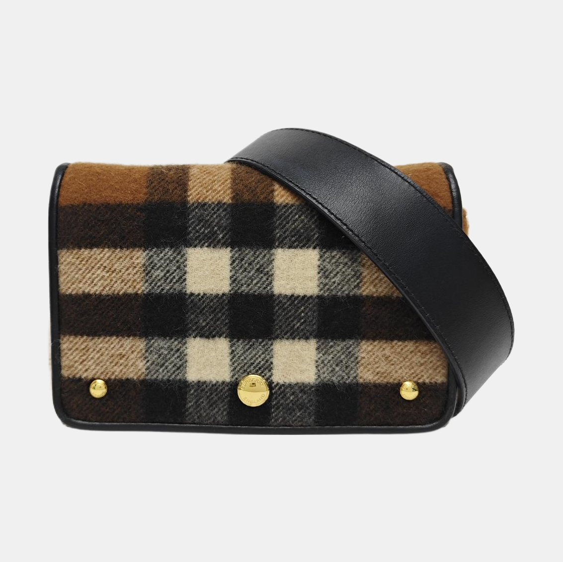 Crossbody Bag Wool Multicolor