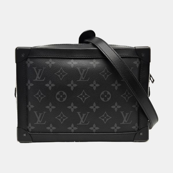 SOFT TRUNK Monogram Coated Canvas Black