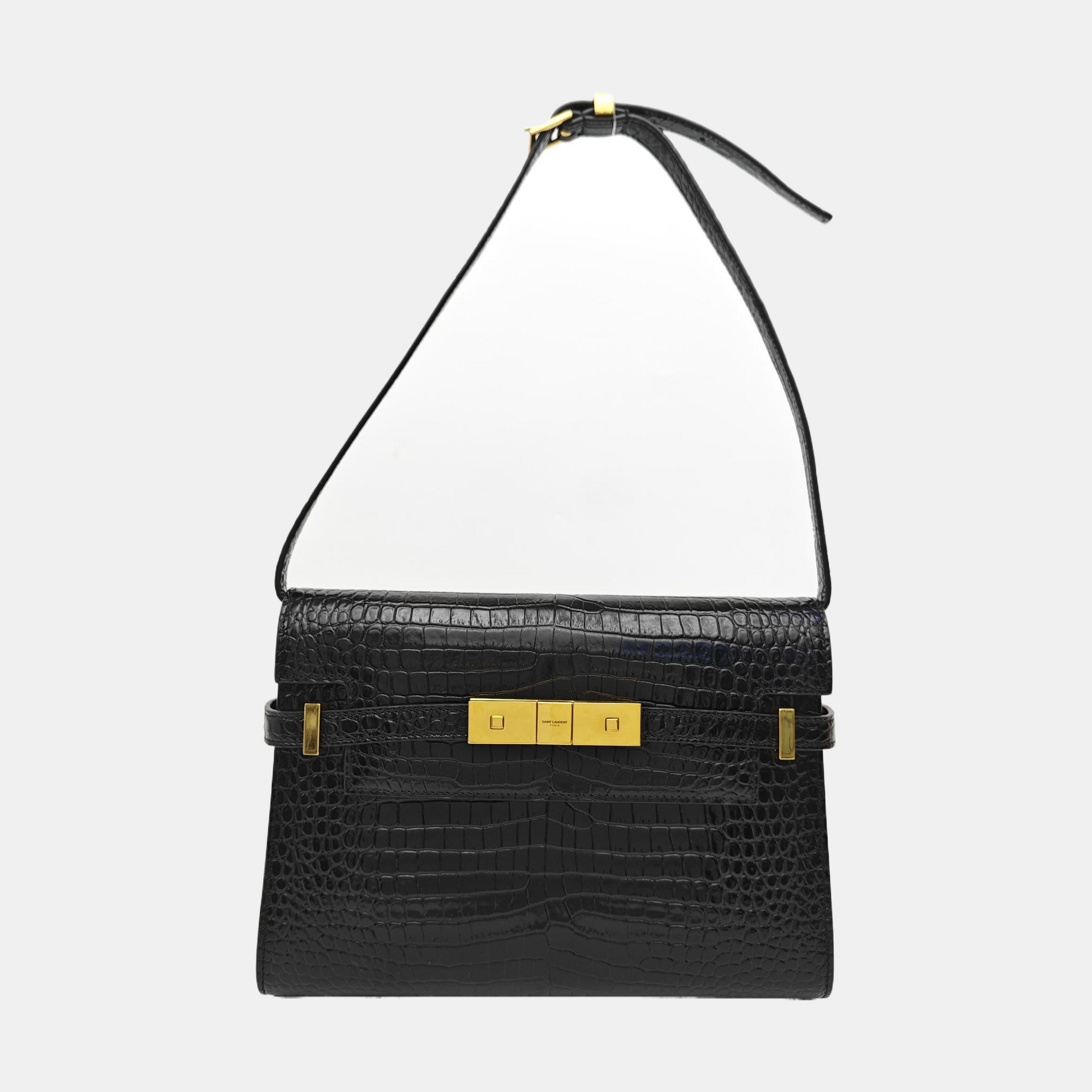 MANHATTAN Small Calfskin Black