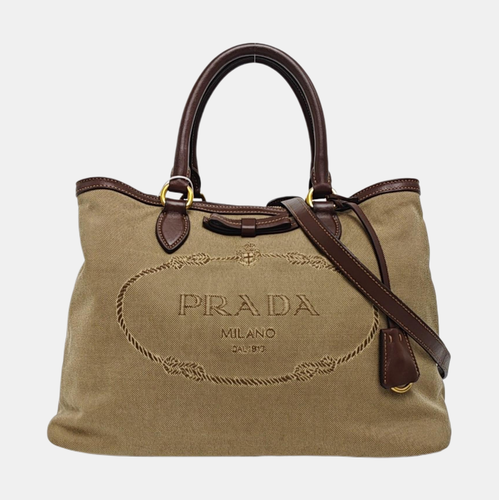 Canvas Tote Bag Brown
