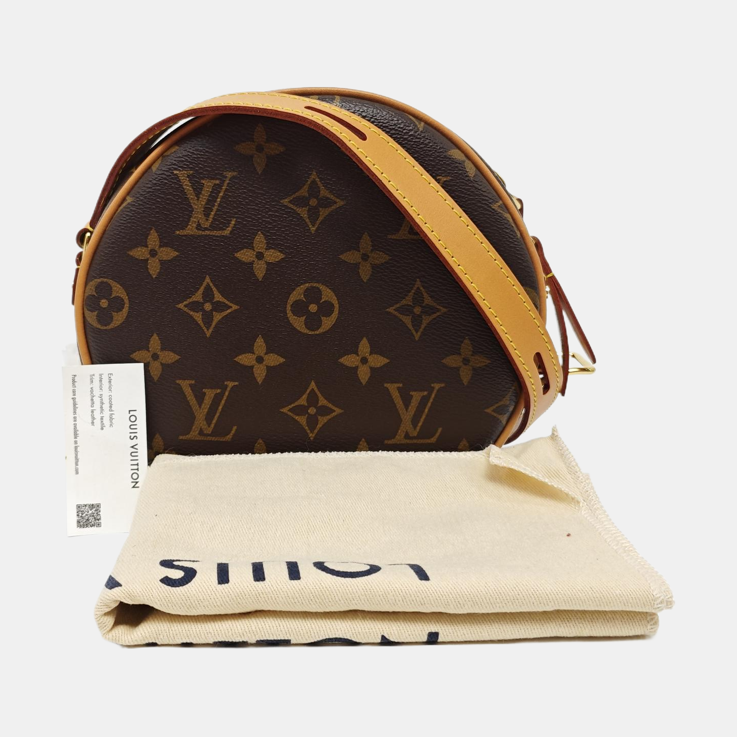 BOITE CHAPEAU PM Monogram Coated Canvas Brown