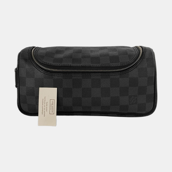 Damier Graphite Coated Canvas Black