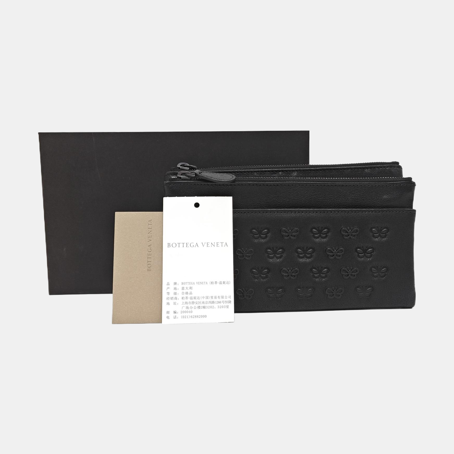 Calfskin Wallet Black