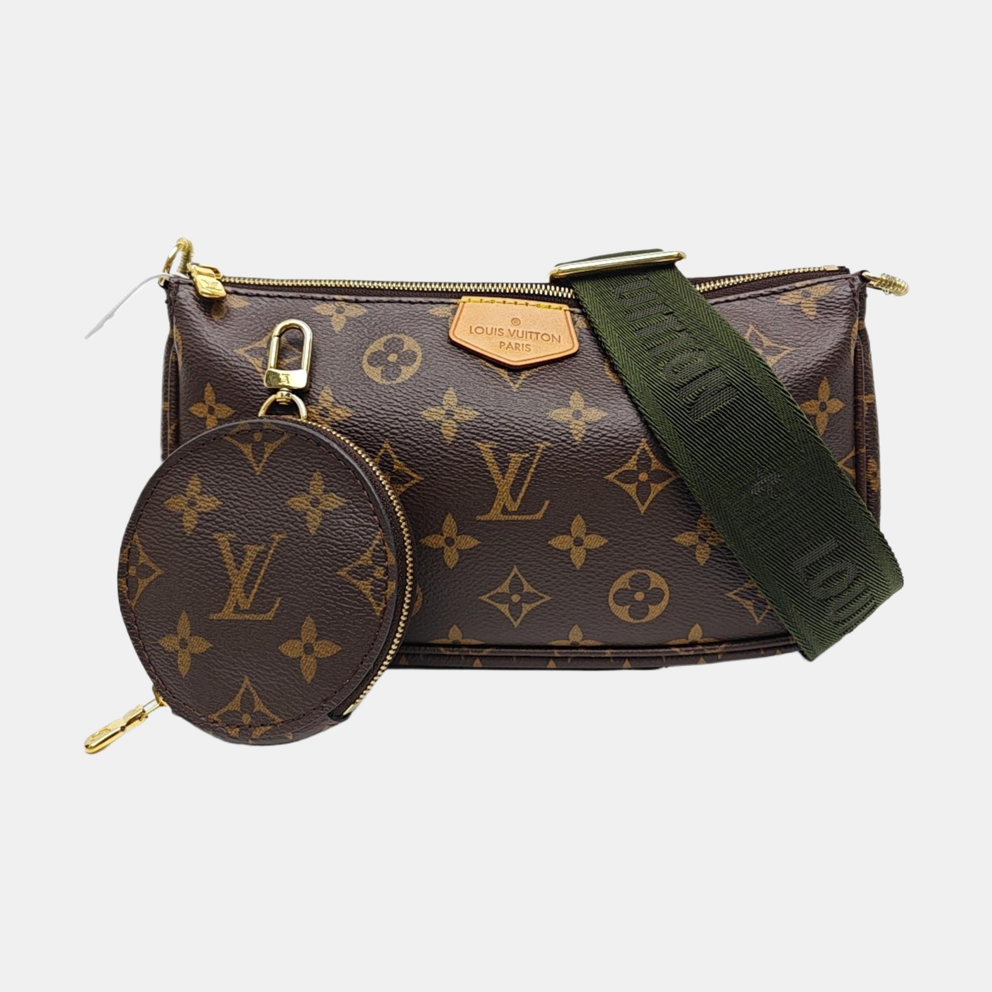 MULTI Monogram Coated Canvas Brown