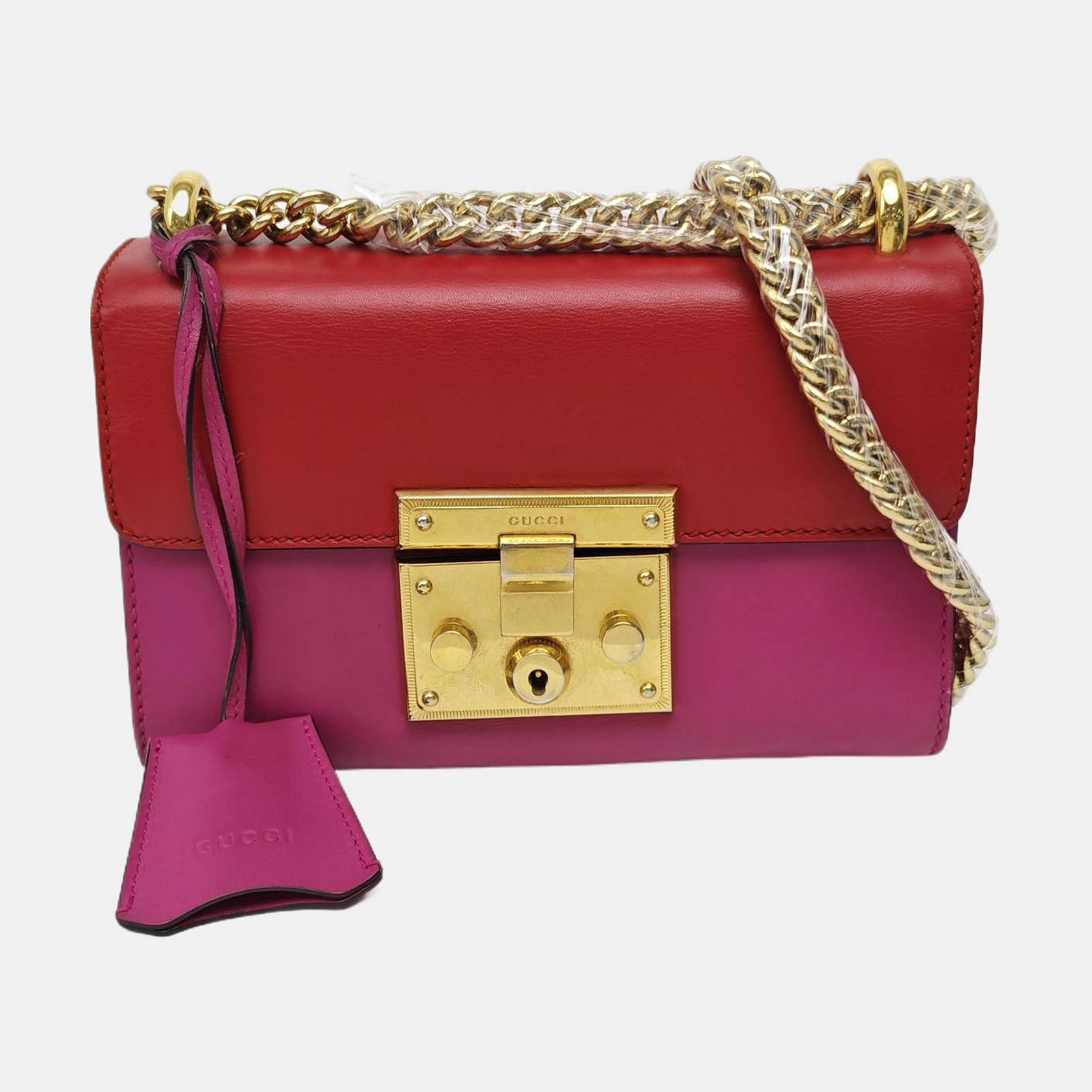 Padlock Small Calfskin Multicolor