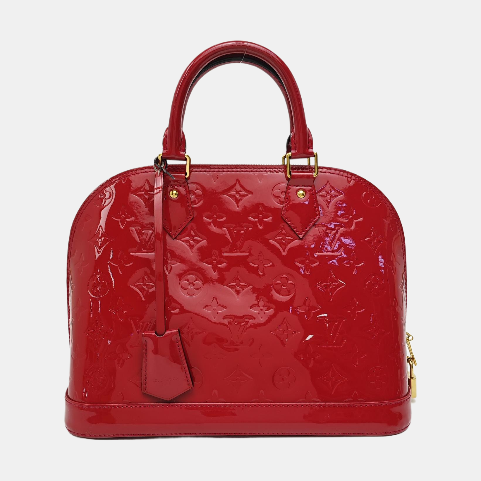 ALMA PM Patent Leather Red