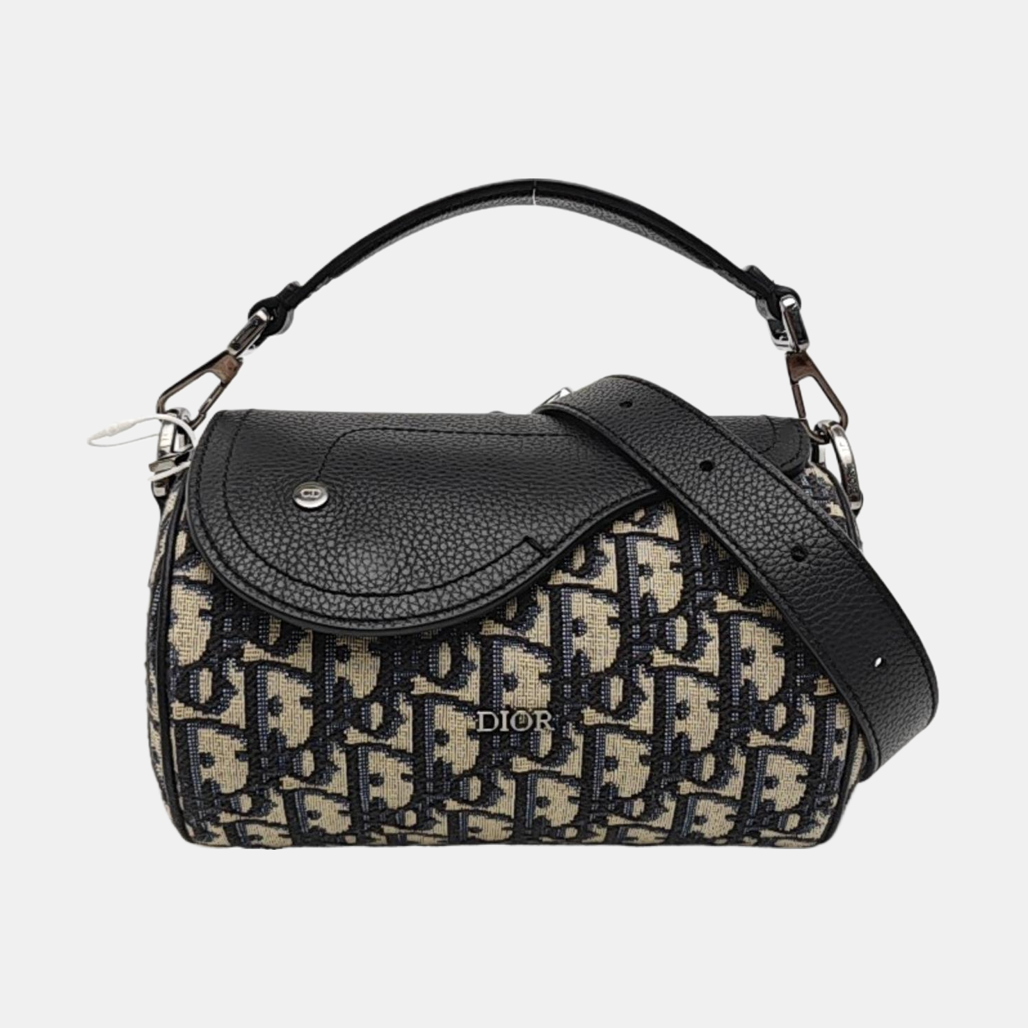 Saddle Mini Oblique Canvas Blue
