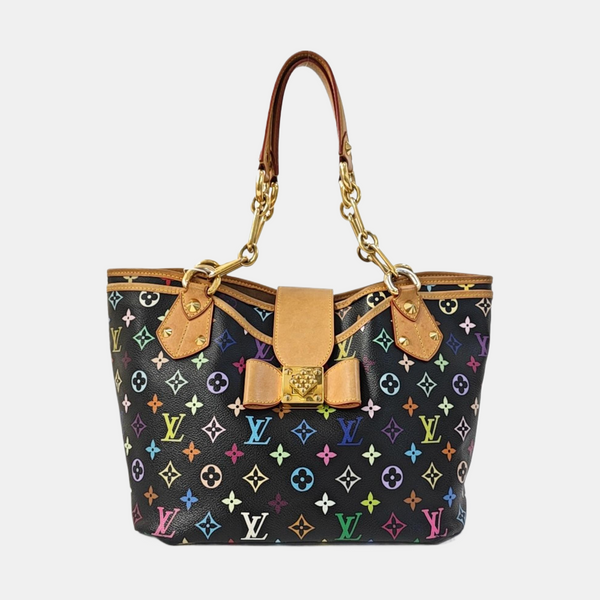 LV × TM ANNIE GM Monogram Coated Canvas Black