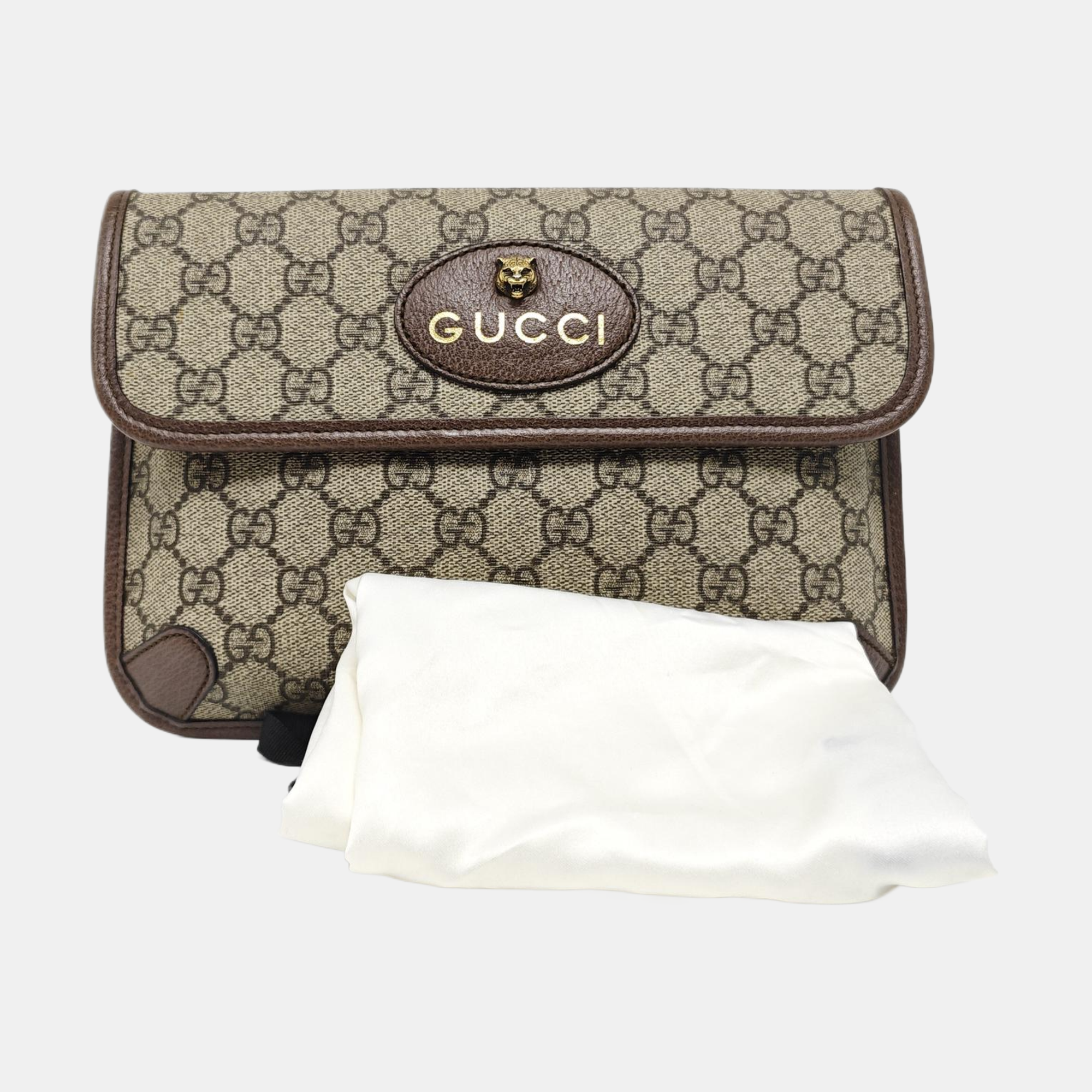 Neo Vintage Monogram Coated Canvas Beige
