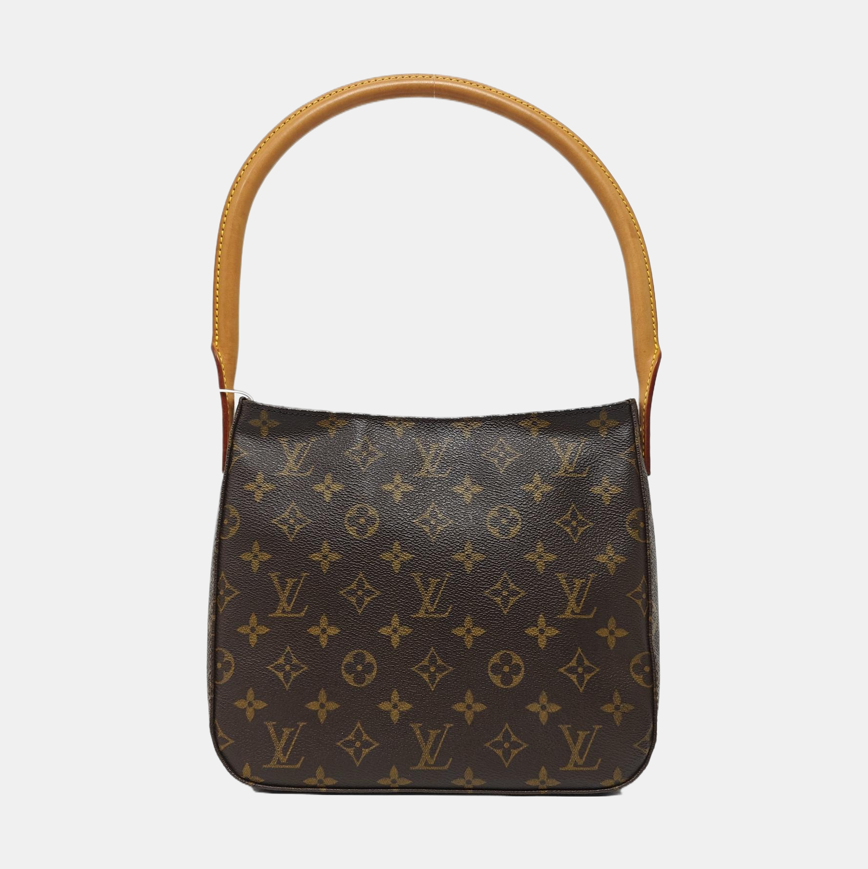 LOOPING MM Monogram Coated Canvas Brown