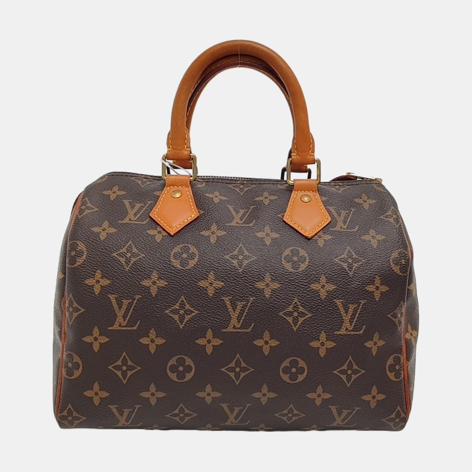 SPEEDY 25 Monogram Coated Canvas Brown