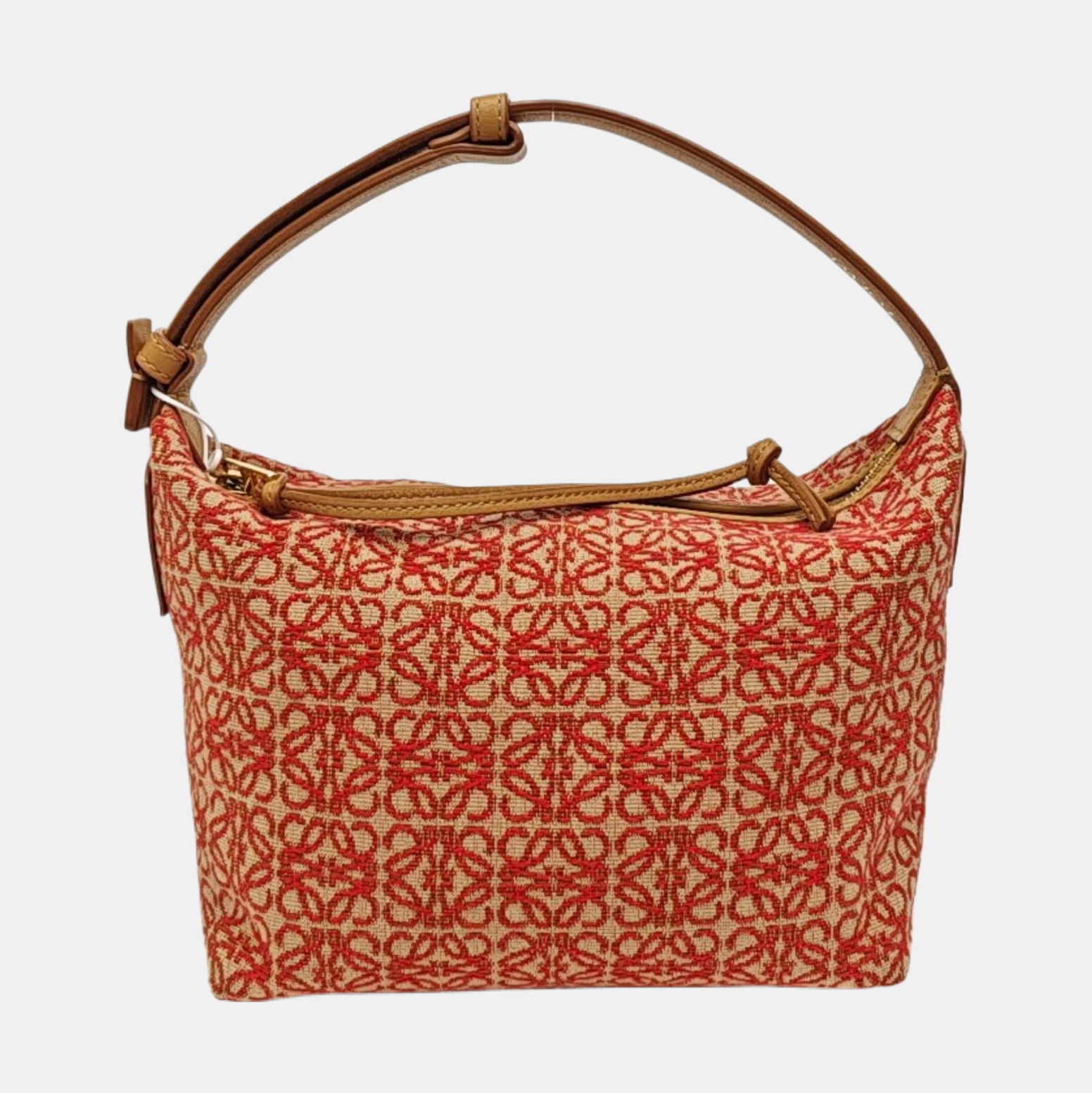 Monogram Canvas Top Handle Bag Red