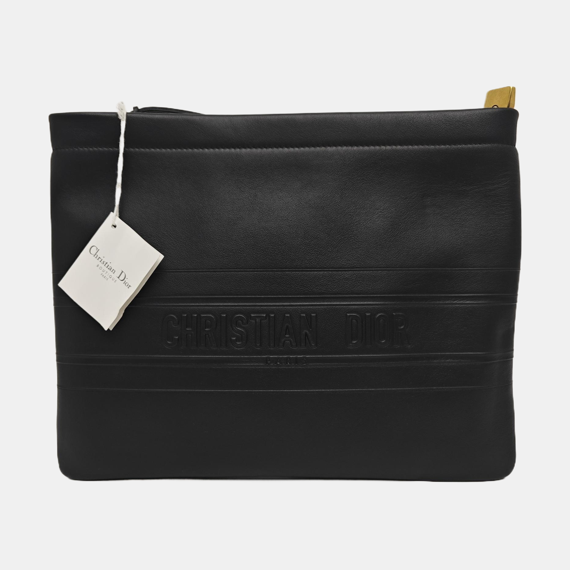 Calfskin Clutch Black