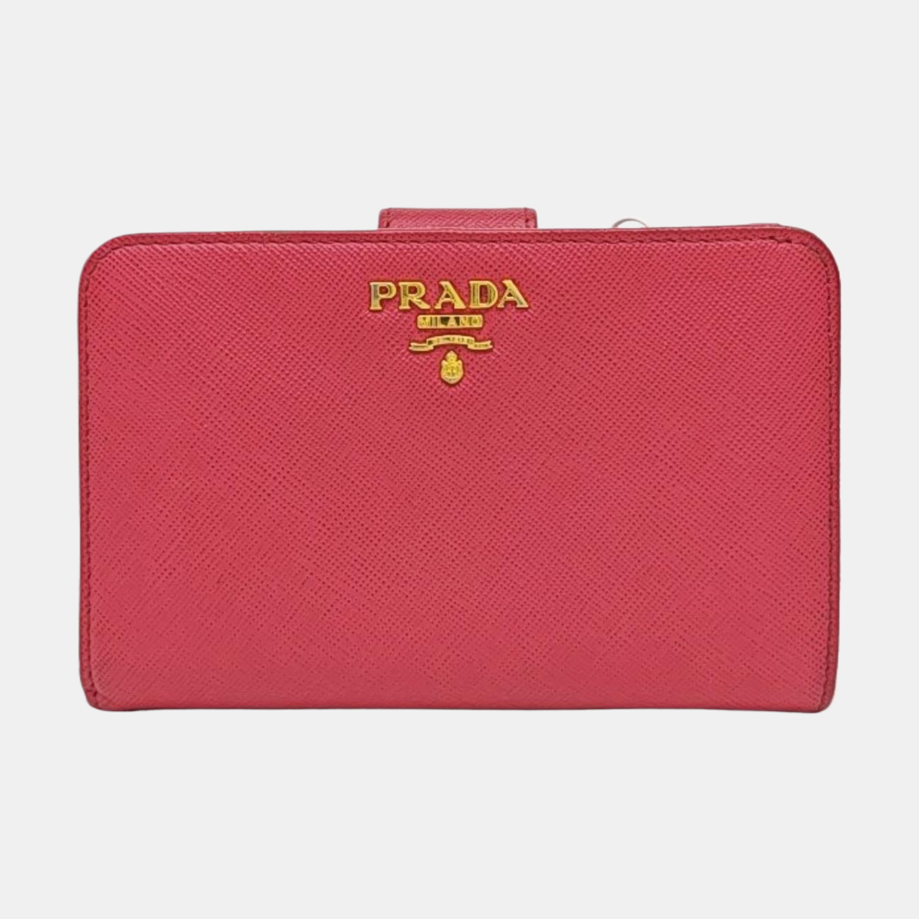 Saffiano Calfskin Wallet Red