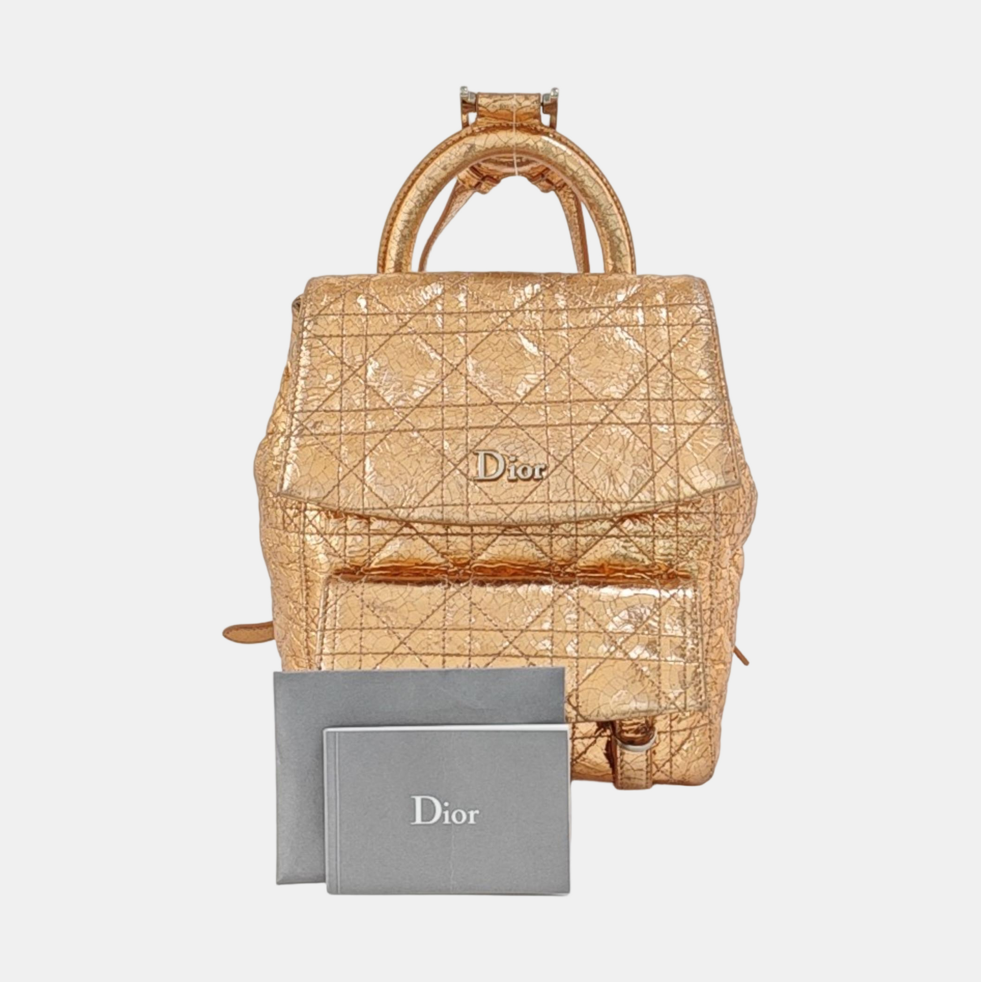 Stardust Small Cannage Calfskin Rose Gold