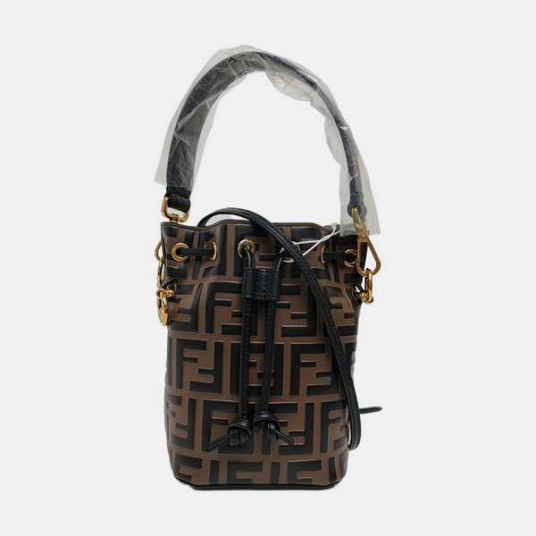 Mon Tresor Mini Monogram Calfskin Brown