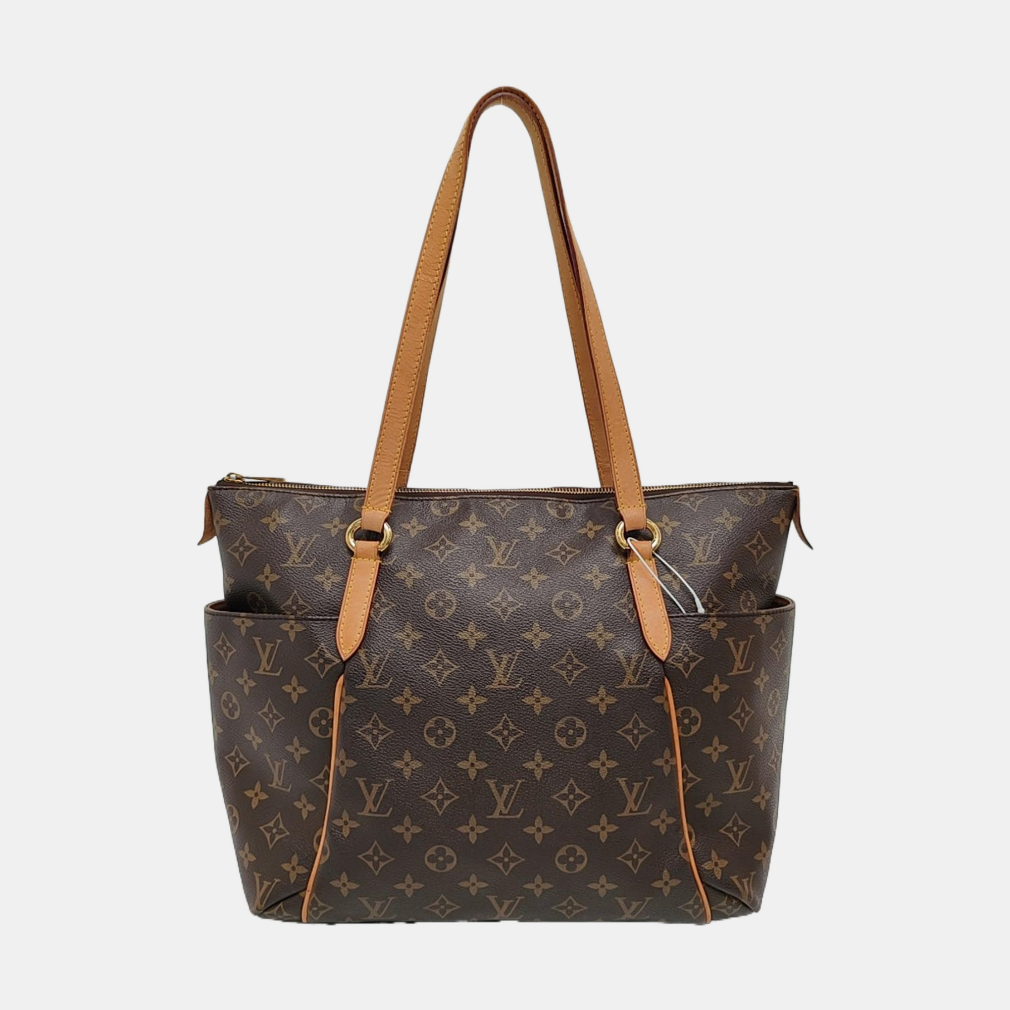 TOTALLY MM Monogram Coated Canvas Brown