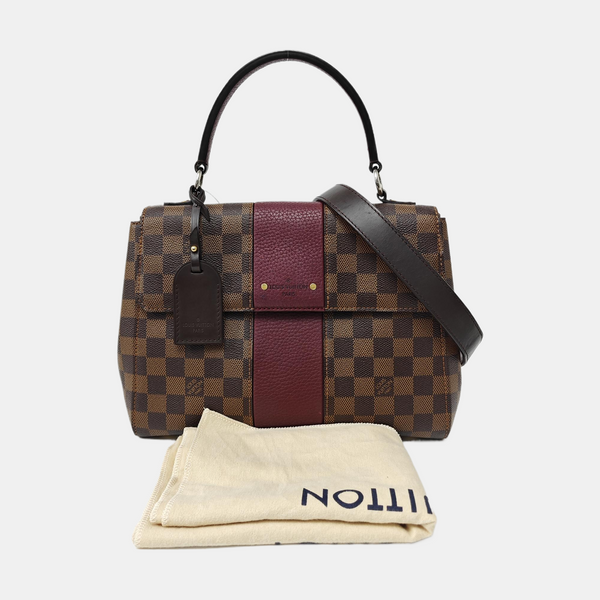 BOND STREET Damier Ebene Coated Canvas Brown