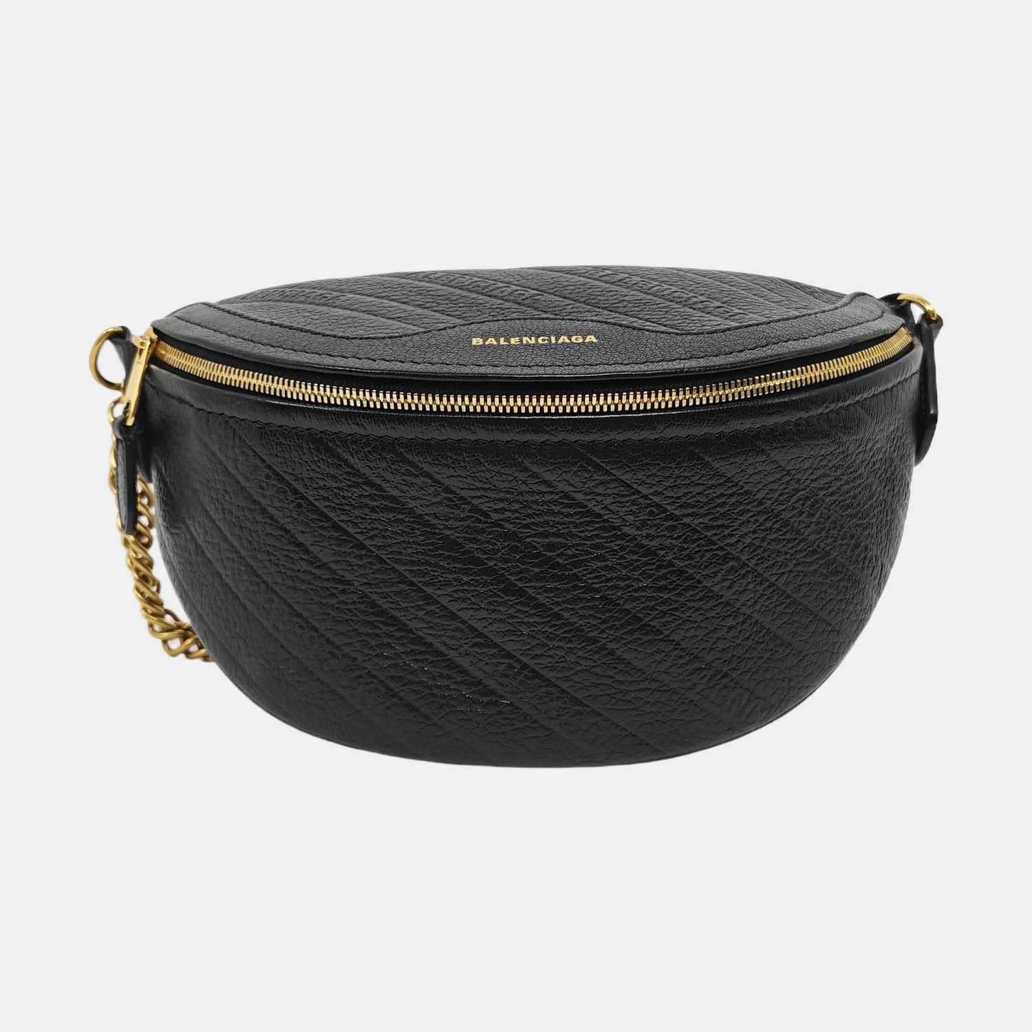 Souvenirs Quilted Calfskin Black