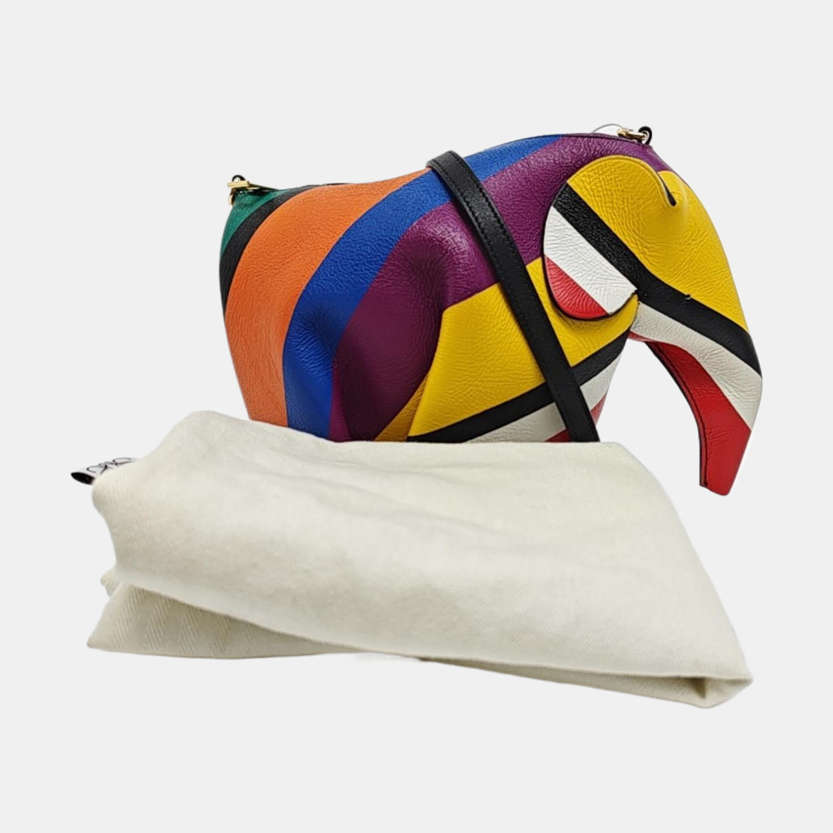 Animals Calfskin Multicolor