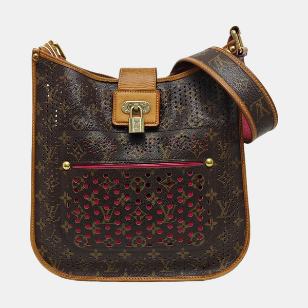 MUSETTE1 Monogram Coated Canvas Brown