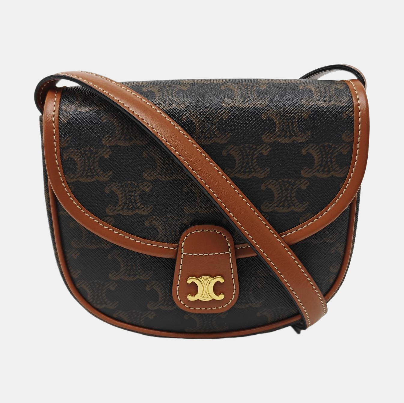 BESACE Coated Canvas Brown