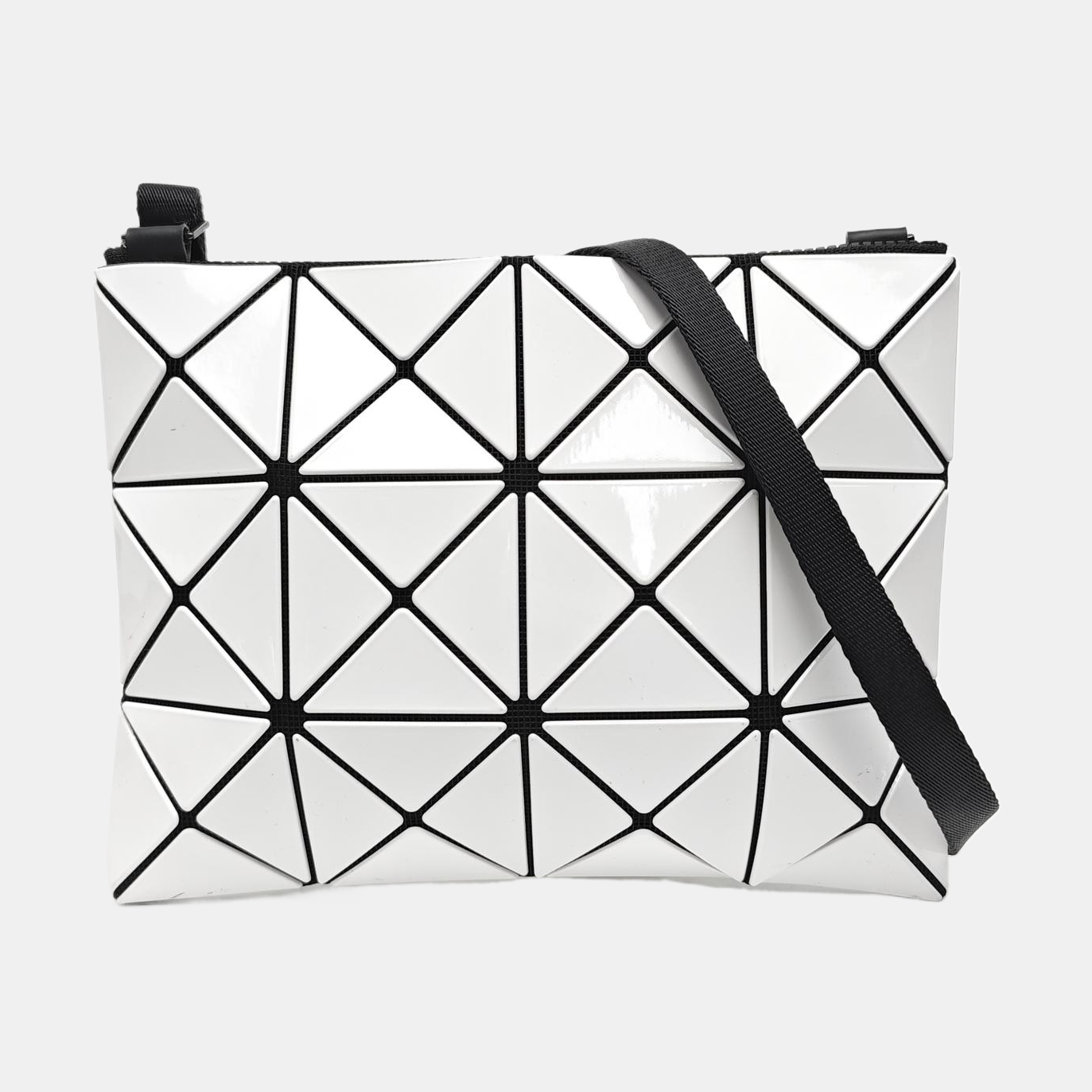 Special Material Shoulder Bag White