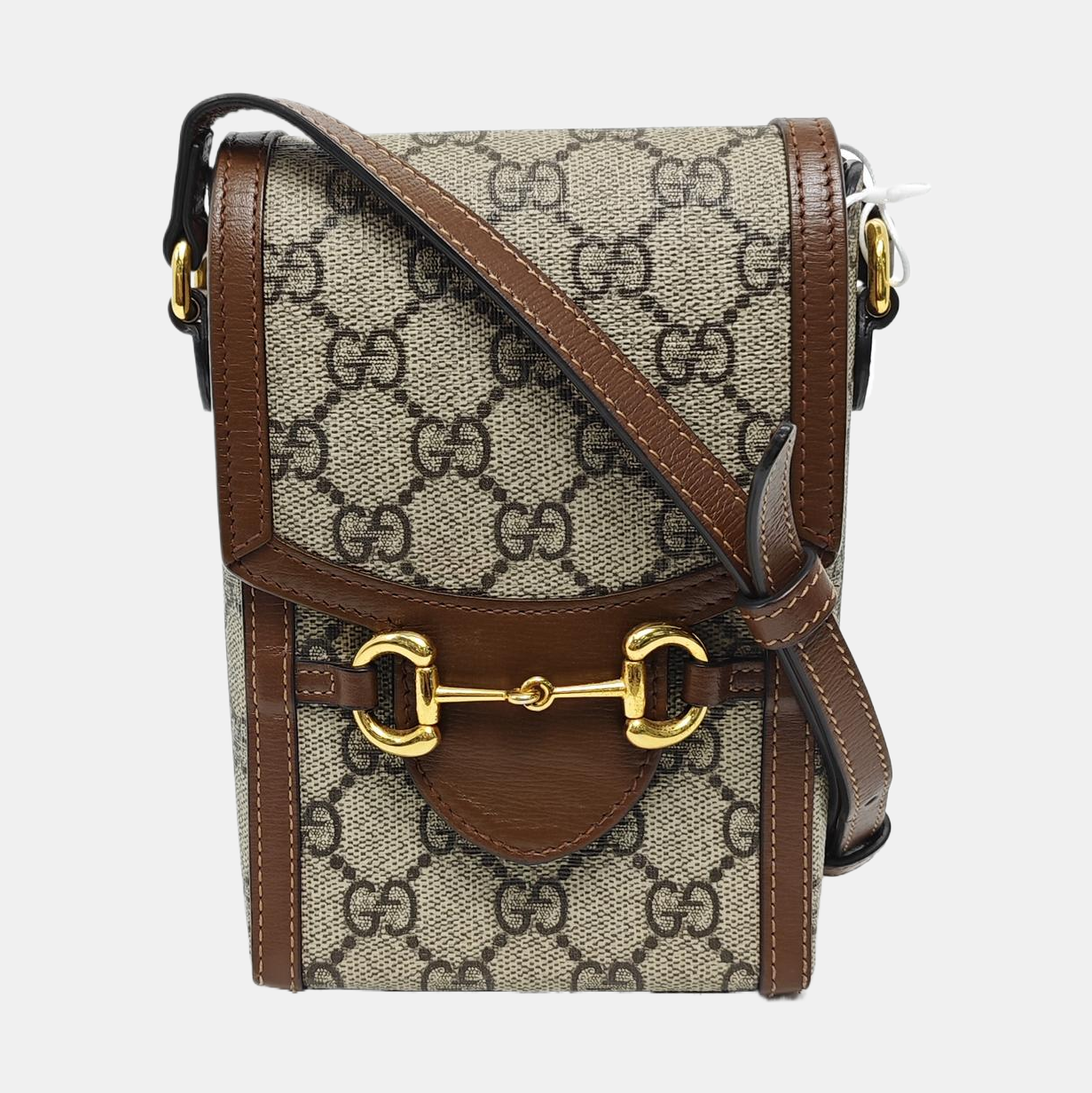 Horsebit 1955 Mini Coated Canvas Beige