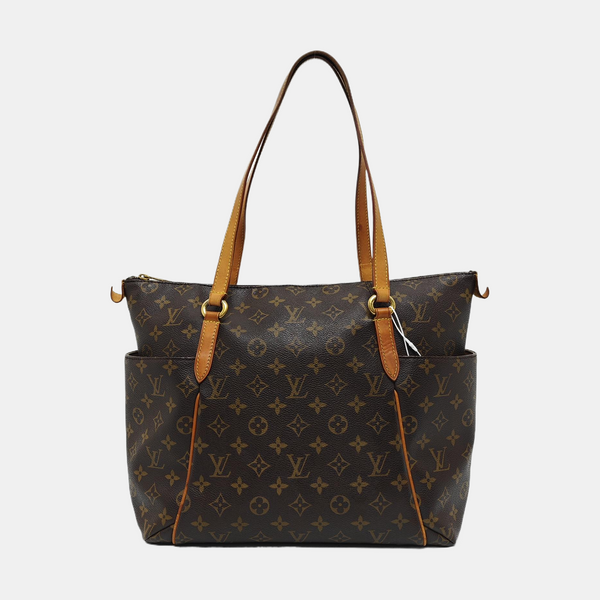 TOTALLY Monogram Coated Canvas Brown