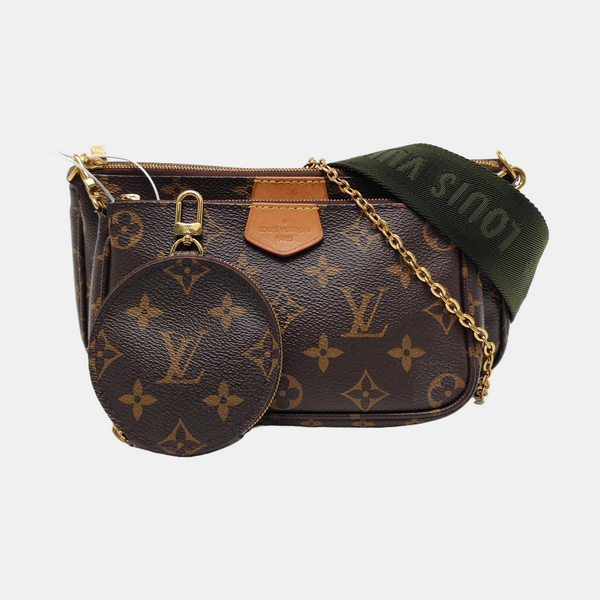 MULTI Monogram Coated Canvas Brown