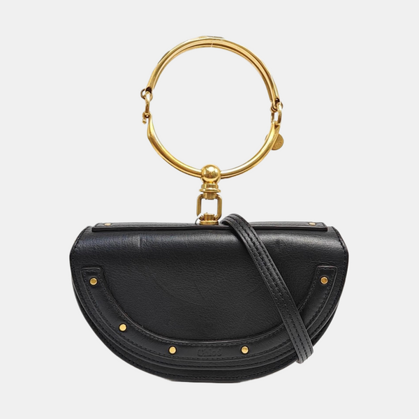 Nile Small Calfskin Black