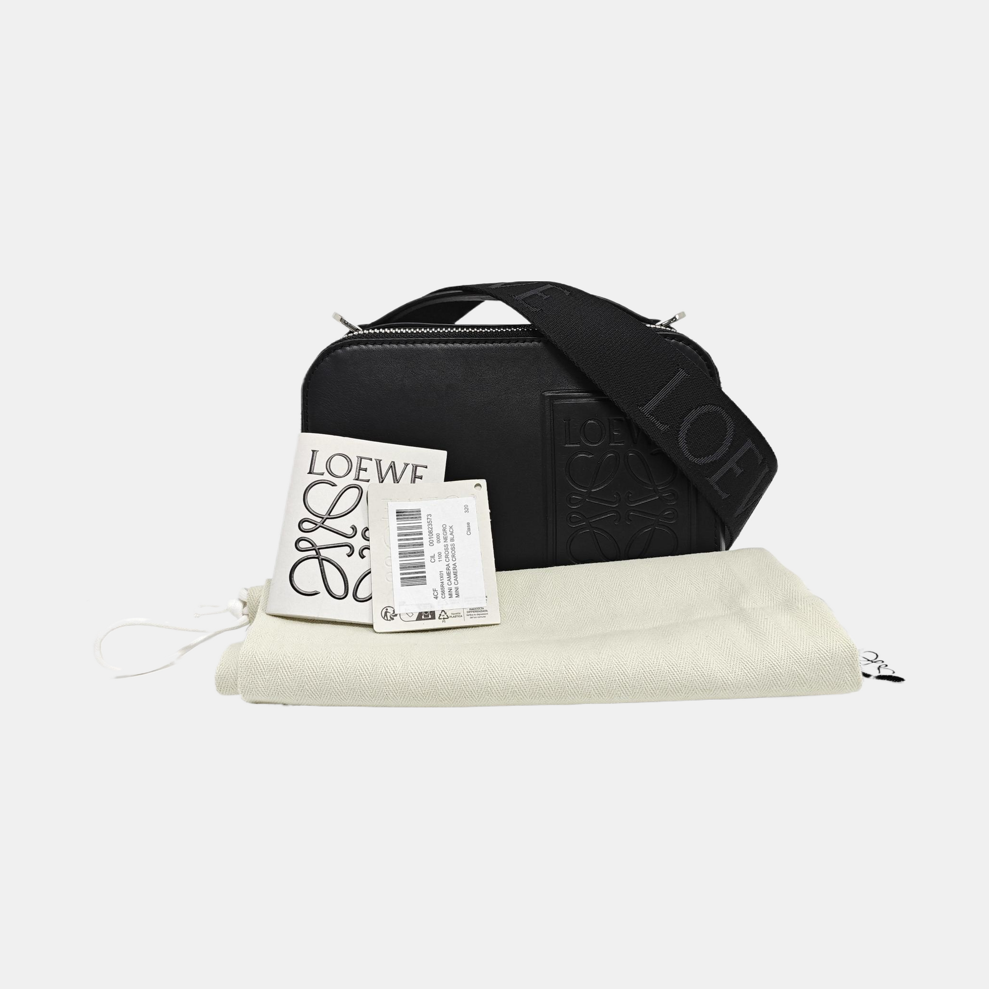 Military Mini Monogram Calfskin Black