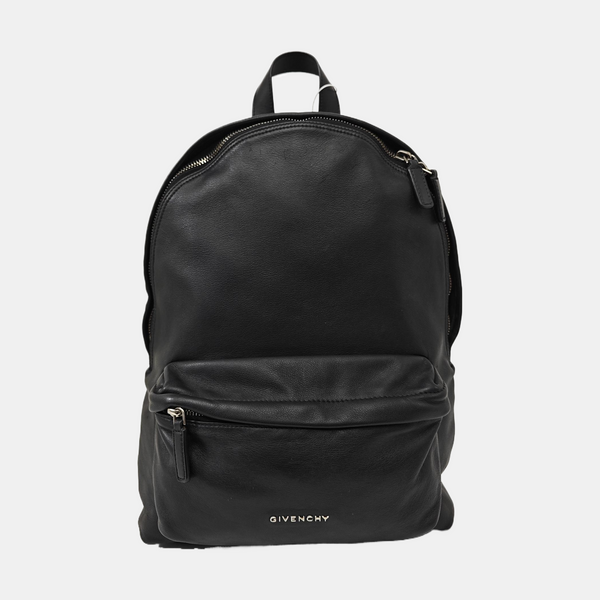 Calfskin Backpack Black