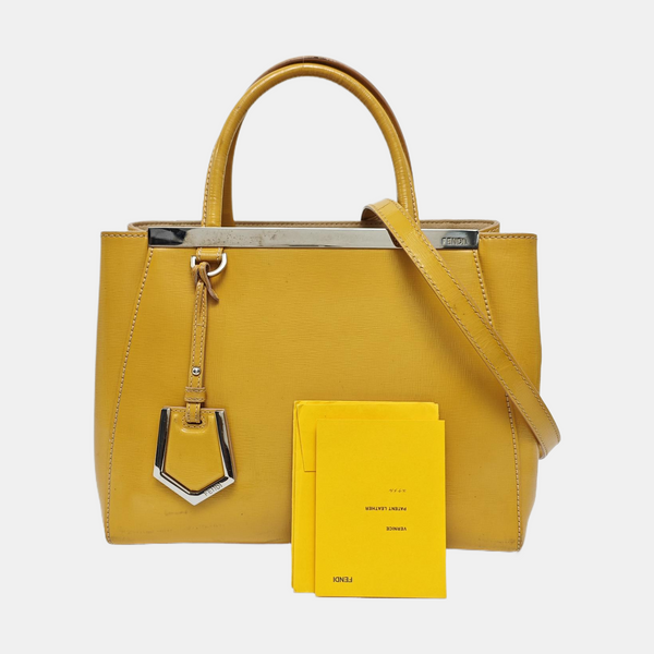 2 Jours Small Calfskin Yellow