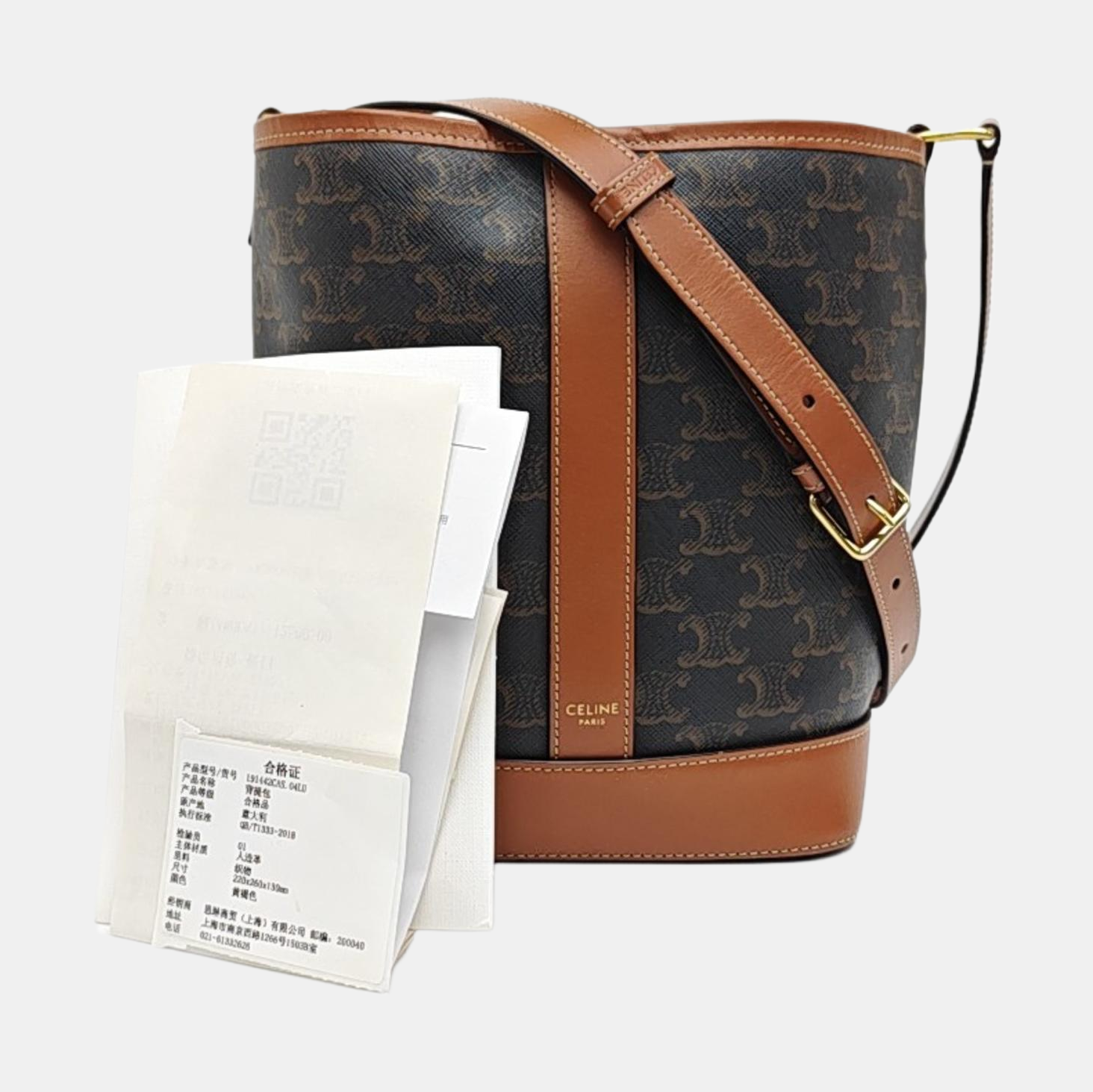 TRIOMPHE CANVAS Medium Coated Canvas Black