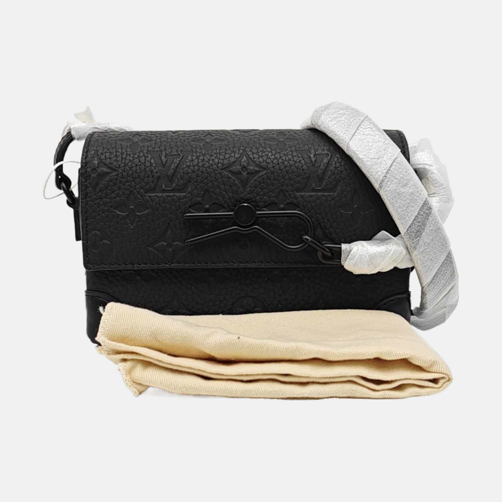 SOFT TRUNK Mini Monogram Calfskin Black