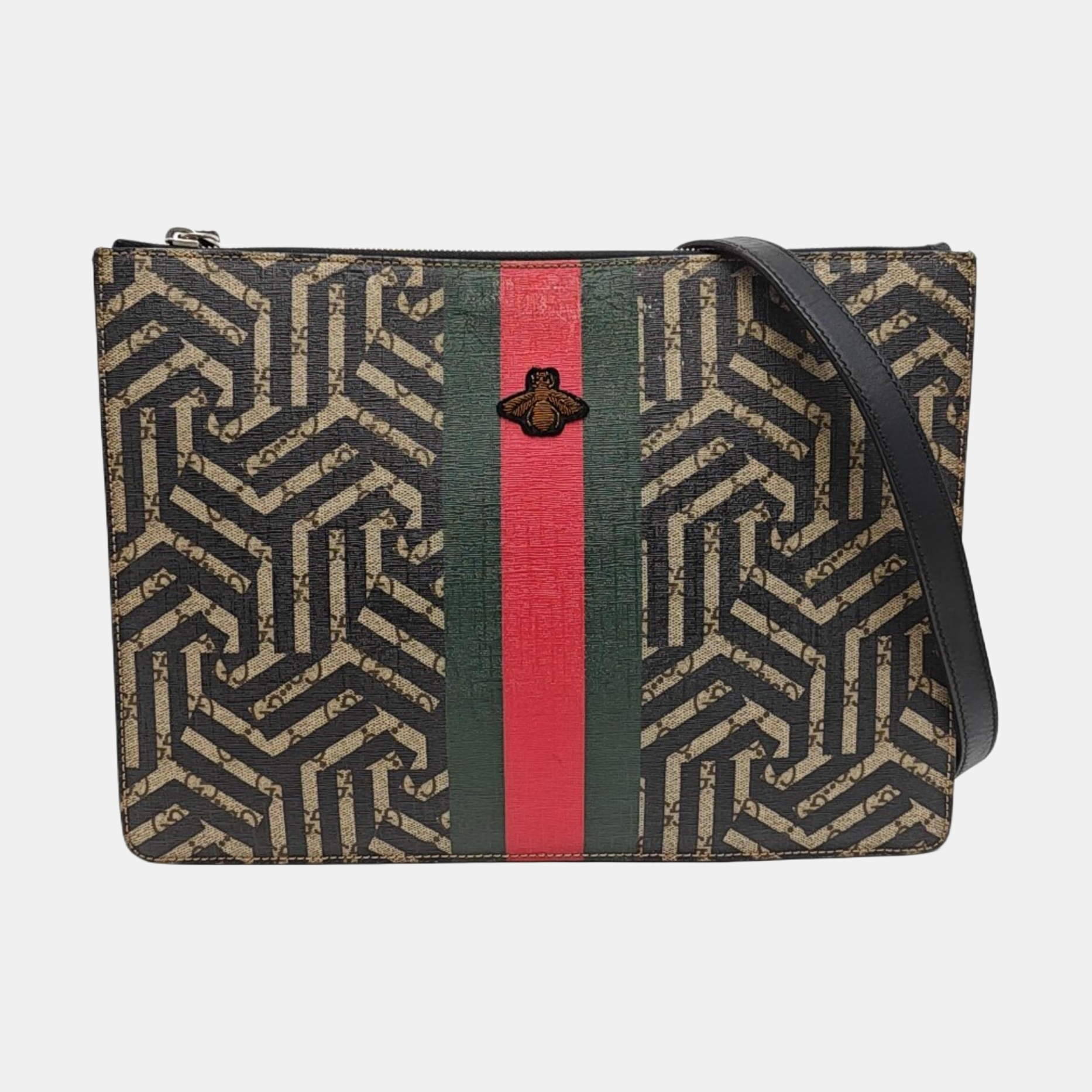 GG Supreme Monogram Coated Canvas Multicolor