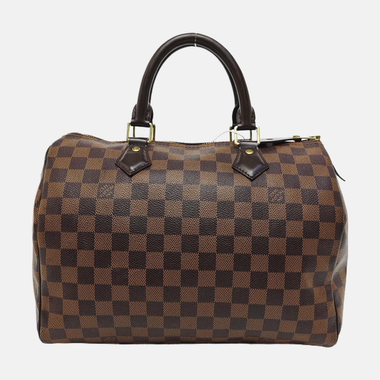 SPEEDY 30 Damier Ebene Coated Canvas Brown