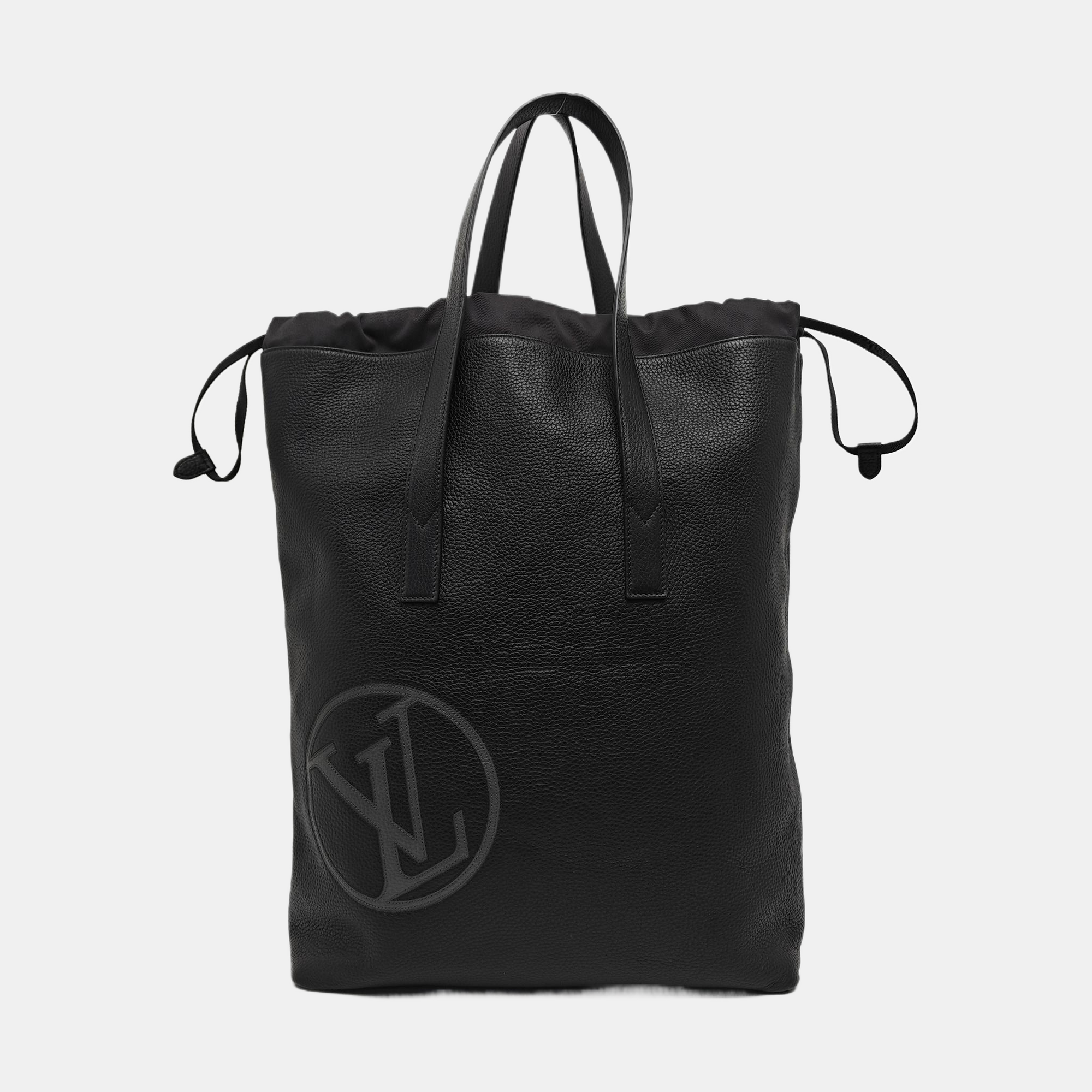 CABAS LIGHT Monogram Calfskin Black